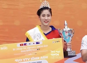 Mesmerizing Beauty of Vietnam Volleyball Miss 2023: Grace on Court - image 4
