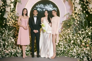 Miss Vietnam Tieu Vy Steals the Spotlight with Bold Wedding Guest Fashion - image 8