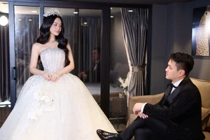 Stunning Wedding Photos of Miss Ethnic Vietnam Nông Thúy Hằng: A Celebration of Love and Elegance - image 3