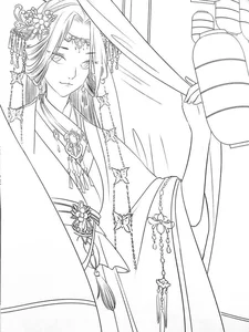 Ancient Anime Princess Coloring Pages: Creative Printable Sheets for Kids - image 31