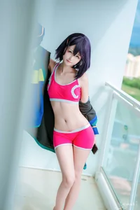Stunning Shizuka Mikazuki Cosplay by KuukoW from Zom 100: Bucket List of the Dead - image 4