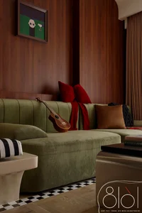 80m2 Mid-Century Modern Apartment Design: Inside the Bent Paper House - image 25