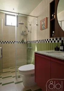 80m2 Mid-Century Modern Apartment Design: Inside the Bent Paper House - image 21