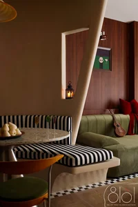 80m2 Mid-Century Modern Apartment Design: Inside the Bent Paper House - image 1