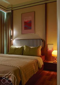 80m2 Mid-Century Modern Apartment Design: Inside the Bent Paper House - image 18