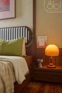 80m2 Mid-Century Modern Apartment Design: Inside the Bent Paper House - image 12