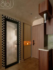 80m2 Mid-Century Modern Apartment Design: Inside the Bent Paper House - image 13