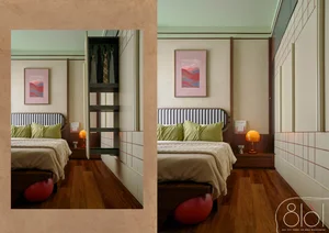 80m2 Mid-Century Modern Apartment Design: Inside the Bent Paper House - image 10