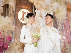 Runner-Up Phuong Nhi and Husband Make Rare, Elegant Public Appearance - image 4