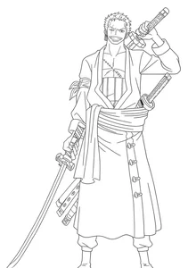 256+ Amazing One Piece Coloring Pages Featuring the Straw Hat Pirates - image 9