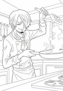 256+ Amazing One Piece Coloring Pages Featuring the Straw Hat Pirates - image 2