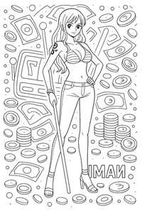 256+ Amazing One Piece Coloring Pages Featuring the Straw Hat Pirates - image 12