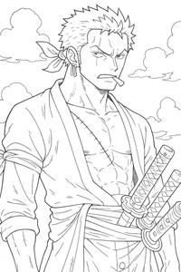 256+ Amazing One Piece Coloring Pages Featuring the Straw Hat Pirates - image 13