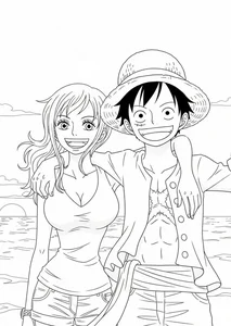 256+ Amazing One Piece Coloring Pages Featuring the Straw Hat Pirates - image 10