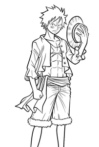 256+ Amazing One Piece Coloring Pages Featuring the Straw Hat Pirates - image 19