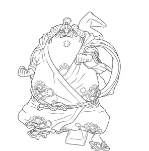 256+ Amazing One Piece Coloring Pages Featuring the Straw Hat Pirates - image 32