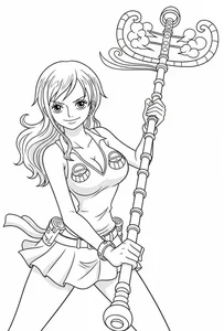 256+ Amazing One Piece Coloring Pages Featuring the Straw Hat Pirates - image 5