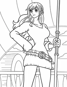 256+ Amazing One Piece Coloring Pages Featuring the Straw Hat Pirates - image 27