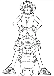 256+ Amazing One Piece Coloring Pages Featuring the Straw Hat Pirates - image 6