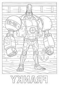 256+ Amazing One Piece Coloring Pages Featuring the Straw Hat Pirates - image 28