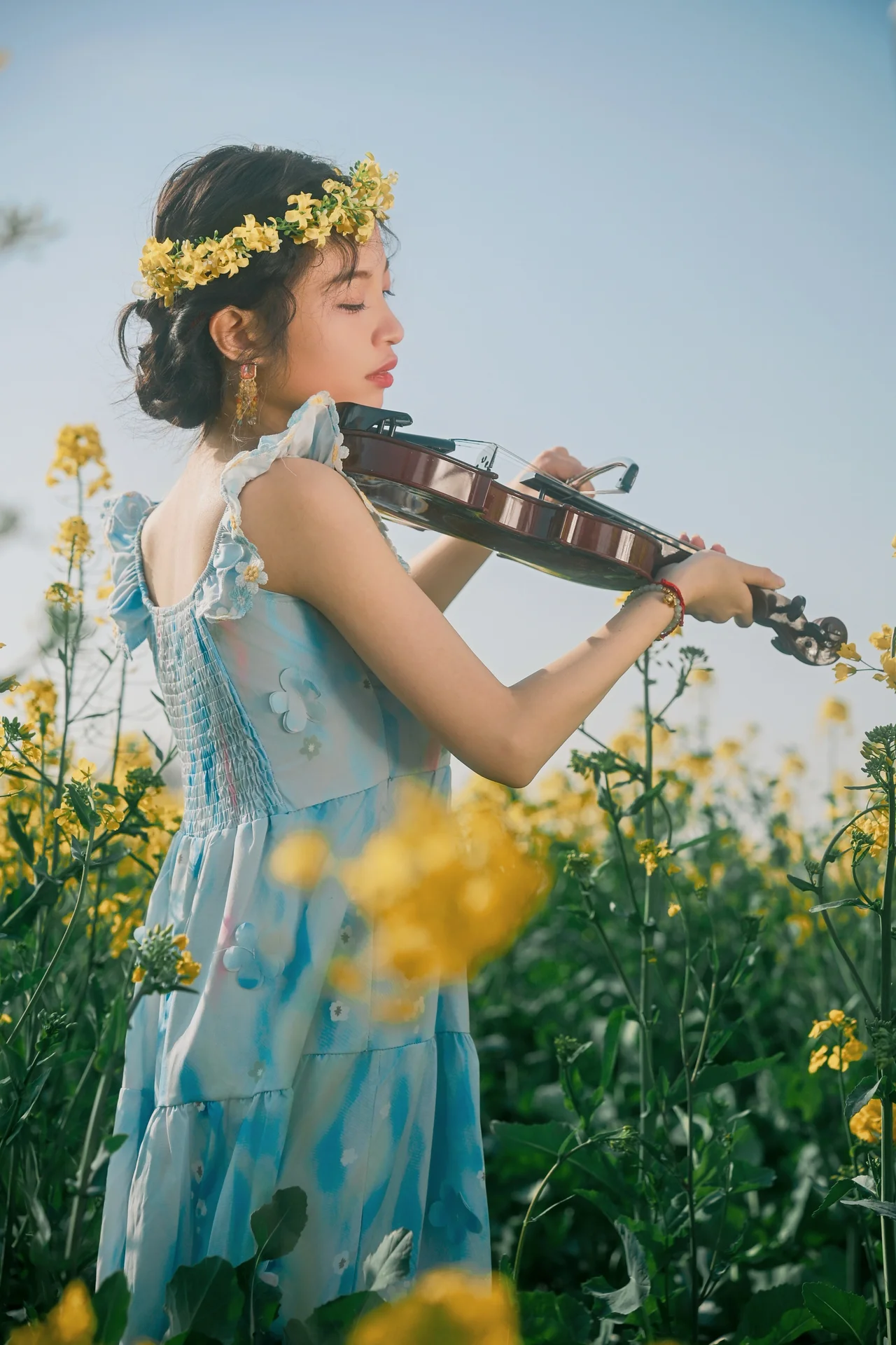 Beautiful Rapeseed Flower Yuanxi Nanjing Model Gallery by Yituyu