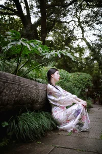 Nostalgic Quiet Courtyard Portrait Gallery: A Dreamy Slow Living Aesthetic - image 6