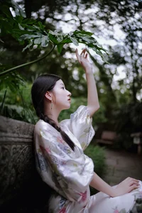 Nostalgic Quiet Courtyard Portrait Gallery: A Dreamy Slow Living Aesthetic - image 1