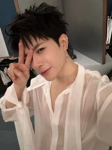 Vietnamese Star Anh Tu Atus Turns Heads in Bold Sheer Shirt - image 6