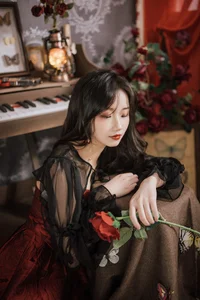 Elegant Visuals: YiTuYu Art Language Vol.5859 Starring Yi Zhi Qi Qi - image 8
