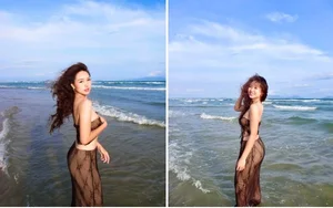 Daughter of Famous Volleyball Legend Kim Hue Stuns in Beach Photoshoot - image 9