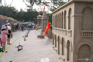 Giant Sea Turtles and Sand Sculptures Amaze Vung Tau Tourists - image 7