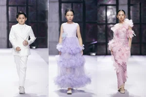 Dam Vinh Hung's Adorable Son Polo Huynh Makes Runway Debut - image 6