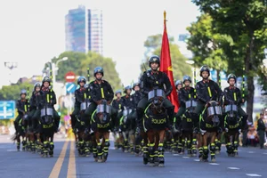 Spectacular Cavalry Performance and Police Horse Parade in Ho Chi Minh City - image 0