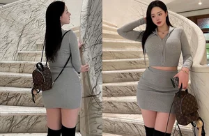 Curvy Korean Influencers Moon Fit and Solbi Redefine Beauty Standards with Bold Fashion - image 3