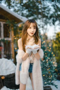 Little White Rabbit Snow Portrait Gallery: Cozy Winter Wonderland - image 1