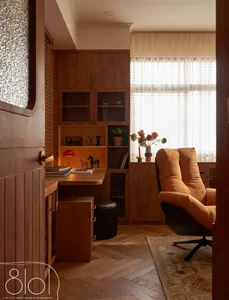 The Timber Fold: A 130m2 Mid-Century Modern Sanctuary in Phu My Hung Optimized for Light - image 17