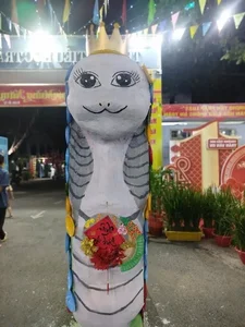 Hilarious and Unique Snake Mascots for Lunar New Year 2025 Go Viral Online - image 0