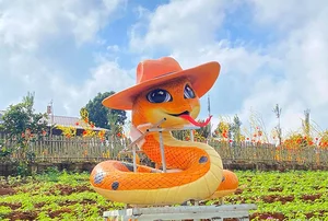 Hilarious and Unique Snake Mascots for Lunar New Year 2025 Go Viral Online - image 7