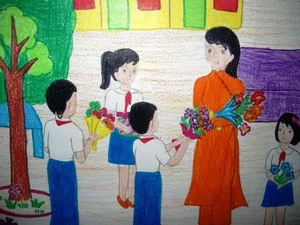 Heartwarming Drawing Ideas for Teachers and School Days - image 25
