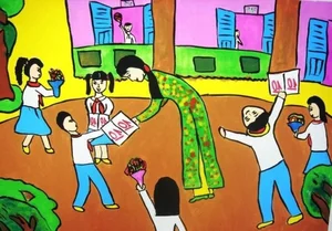 Heartwarming Drawing Ideas for Teachers and School Days - image 41