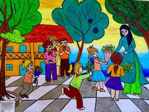 Heartwarming Drawing Ideas for Teachers and School Days - image 2