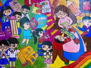 Heartwarming Drawing Ideas for Teachers and School Days - image 32