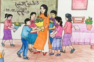 Heartwarming Drawing Ideas for Teachers and School Days - image 7