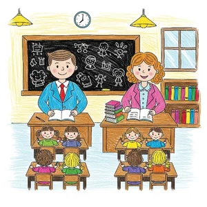 Heartwarming Drawing Ideas for Teachers and School Days - image 34