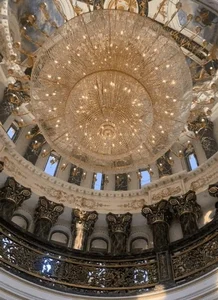 Inside a Multi-Million Dollar Castle: Opulent Wood Interiors and Luxury Chandeliers - image 4