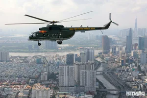Aerial Spectacle: Fighter Jets and Helicopters Train Over Ho Chi Minh City - image 17