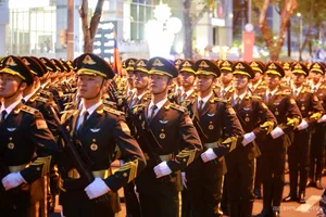 Military Parade Rehearsal under Rain: Vietnam, China, and International Troops Train Jointly - image 3