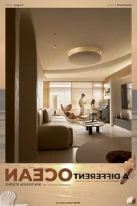 A Different Ocean: Modern 130m2 Healing Space at Saigon Pearl - image 12
