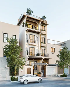 Exquisite Indochine Style Townhouse Renovation: A Masterpiece on Hoang Ngan Street - image 3