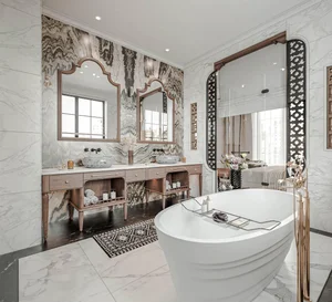 Exquisite Indochine Style Townhouse Renovation: A Masterpiece on Hoang Ngan Street - image 4